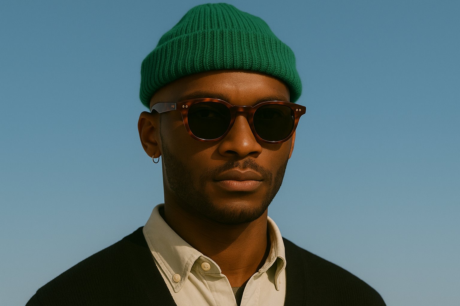 Lunettes de soleil tendance pour homme